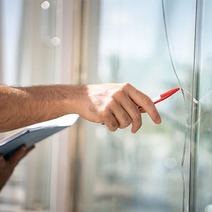 broken glass repair in Brent, FL