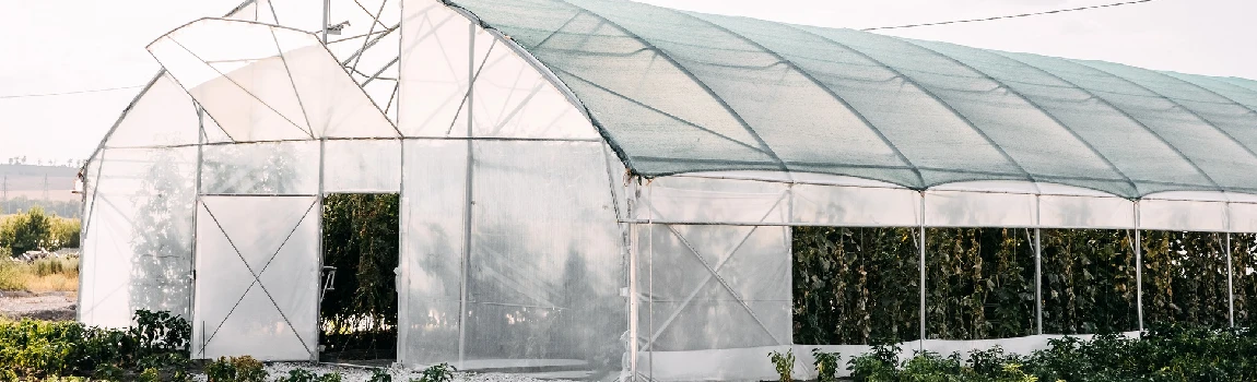 Safe And Reliable Glass Greenhouse in Brent, FL